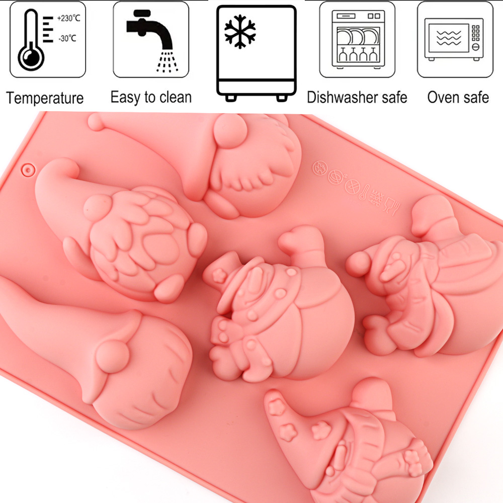 6-Cavity Christmas Gnome Cake  - Candle Making Tutorial ulasan dan harga