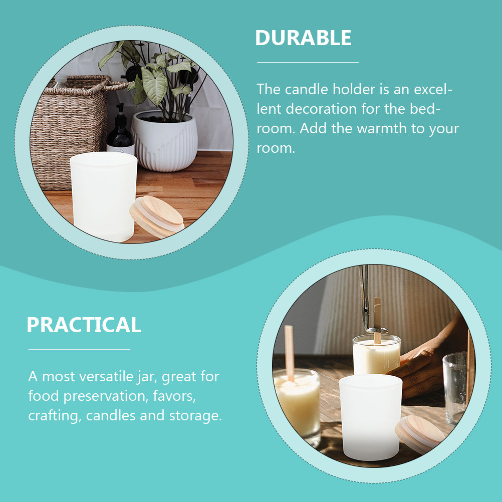 DIY Making Jar Glass Material  - Candle Making Jars With Lids ulasan dan harga