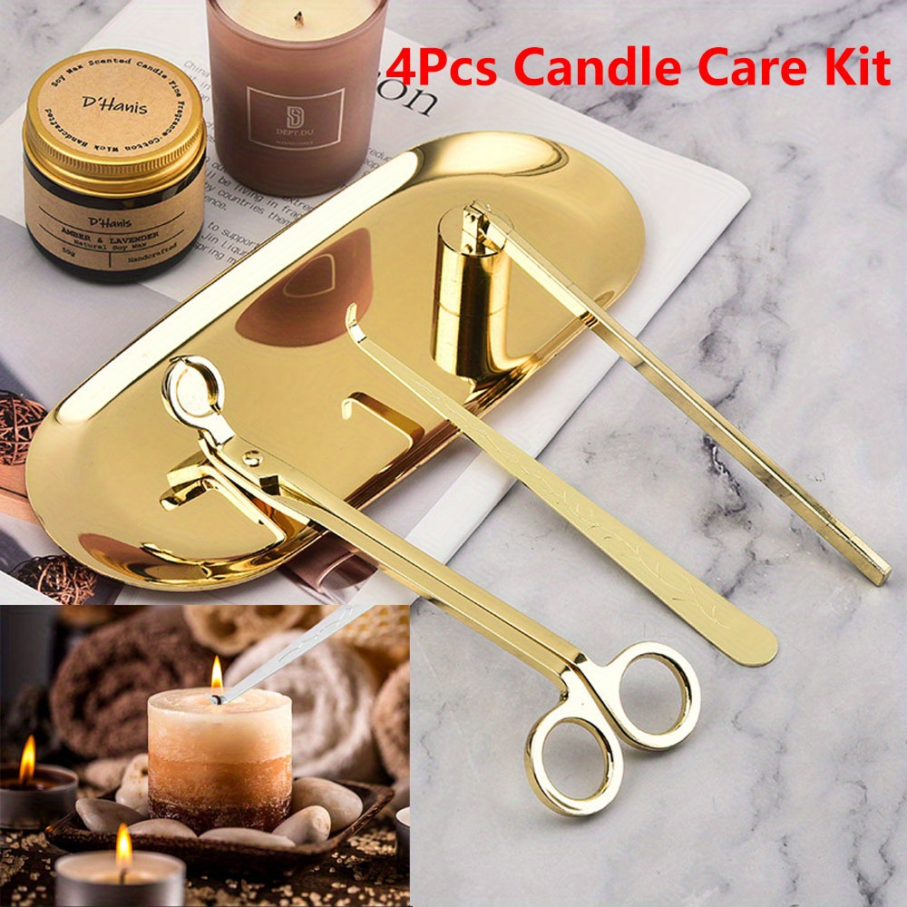 4pcs/set Luxury Candle Care Ki - Candle Making Tutorial ulasan dan harga