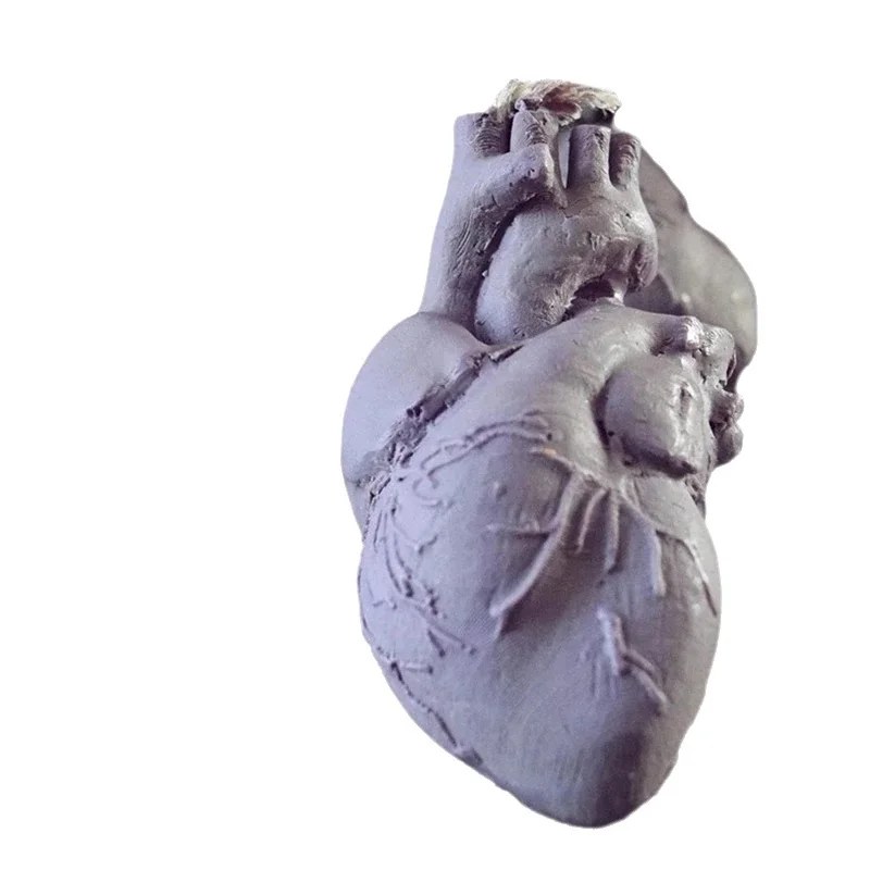 DIY Human Heart Silicone Candl - Candle Making Kits ulasan dan harga