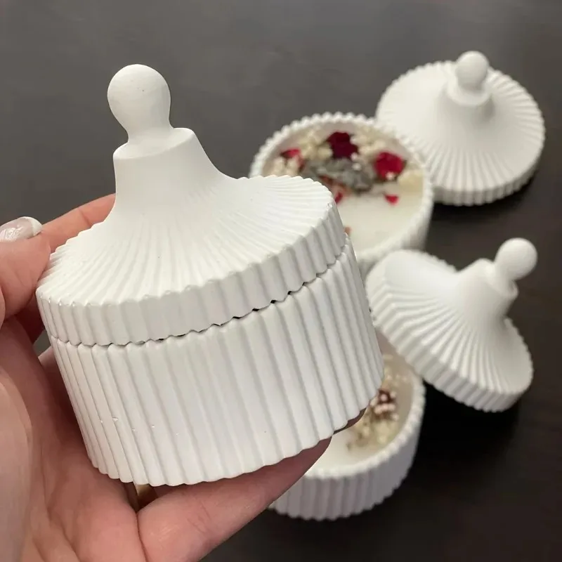 2pcs silicone candle jar mold  - Candle Making Jars With Lids ulasan dan harga