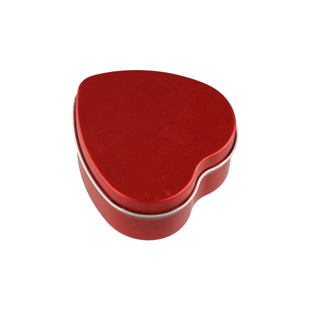 Creative Tinplate Heart Shape  - Candle Making Jars With Lids ulasan dan harga
